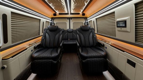 8 passenger sprinter van inside lakewood