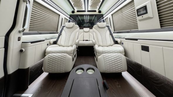8 passenger sprinter van interior lakewood