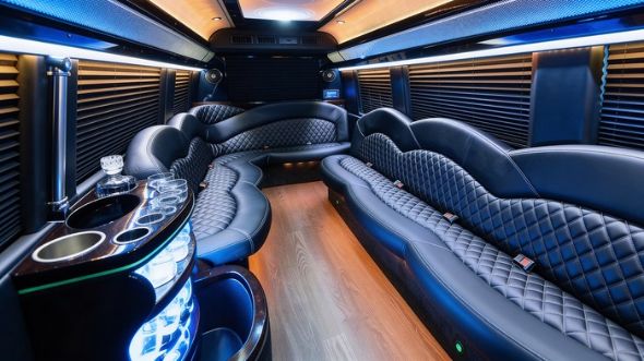 lakewood sprinter limousine interior