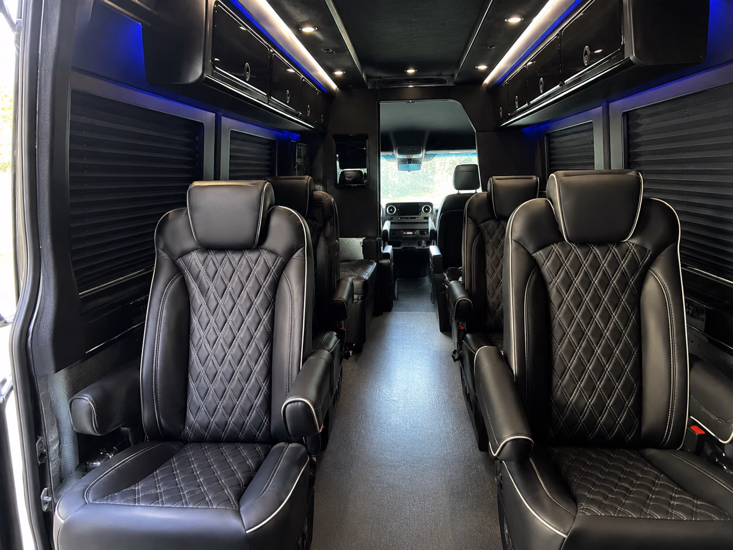 15 passenger sprinter van inside