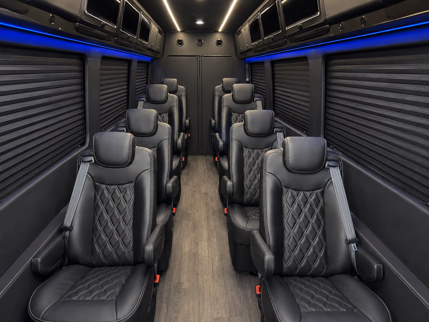 18 passenger sprinter van interior