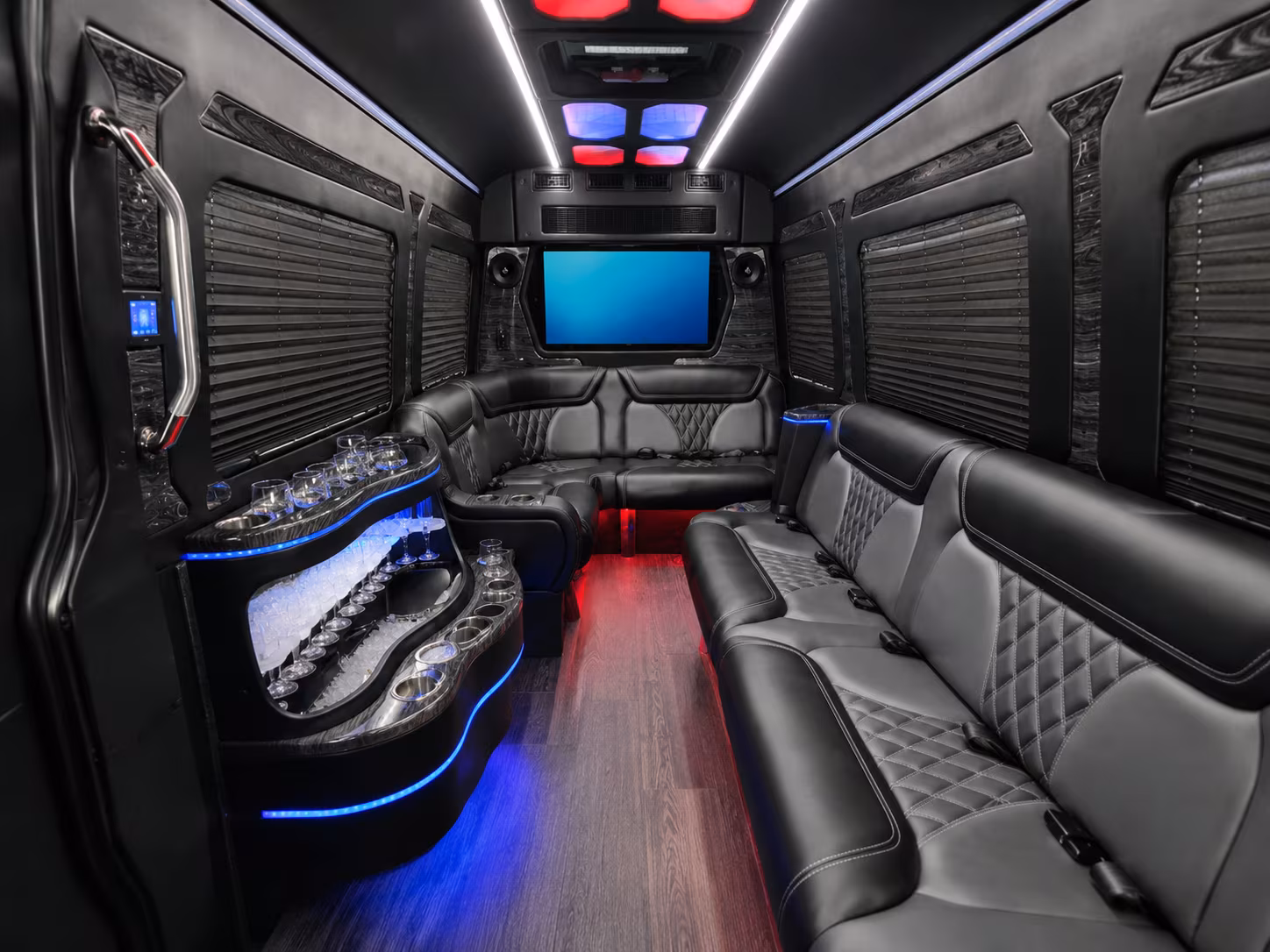 lakewood sprinter limousine inside