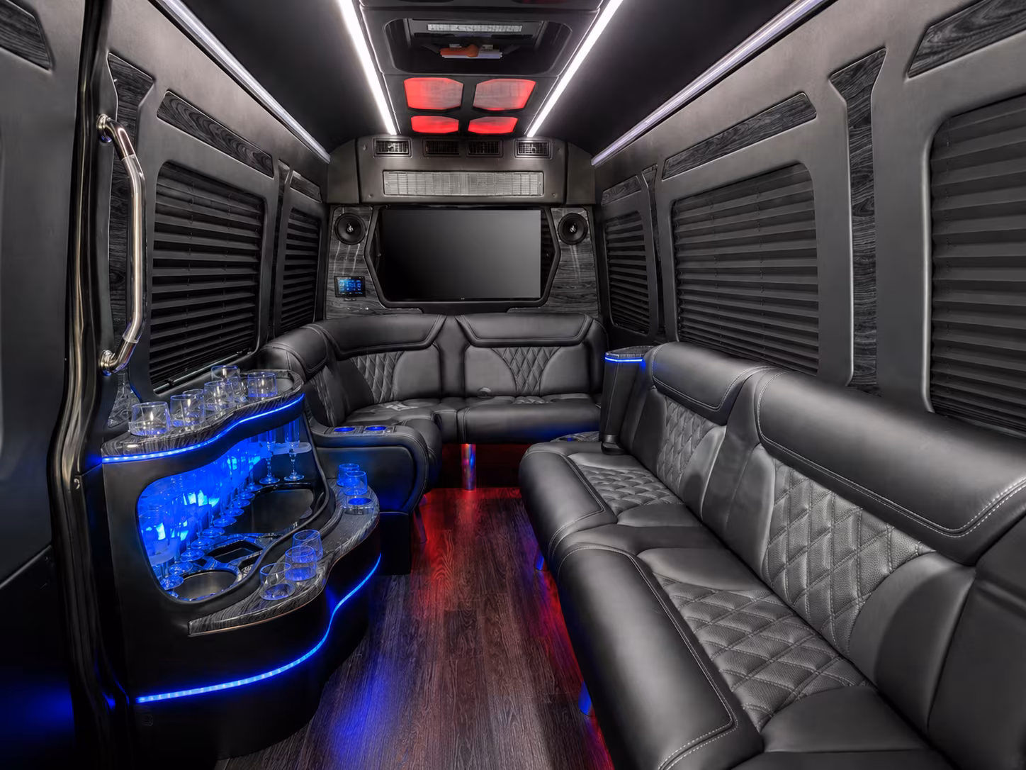 lakewood sprinter limousine interior